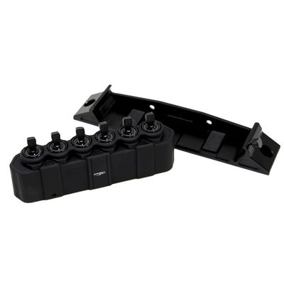 ISO9001 2015 được chứng nhận 6 Gang Aluminium Rocker Switch Panel cho Bộ phận ô tô điều khiển không dây
