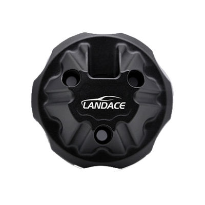 74 * 74 * 30mm Black Aluminium Alloy Antenna Base Cover chính cho Jeep Wrangler JL JK