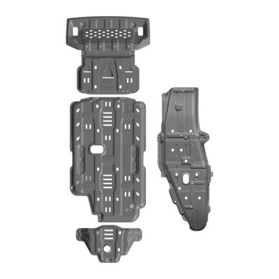 Bảo vệ gỉ dưới thân xe 5mm cho Mitsubishi Pajero Aluminium Gearbox Guard