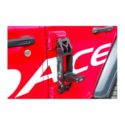 Đường ô tô CNC đen cho Jeep Wrangler JL JK Xếp gấp Anodizing Hard Finish