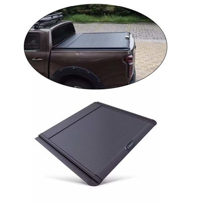 Retractable Roll Up thép mangan hợp kim nhôm Pickup xe tải Bed Cover tonneau Cover