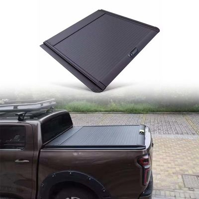 Retractable Roll Up thép mangan hợp kim nhôm Pickup xe tải Bed Cover tonneau Cover
