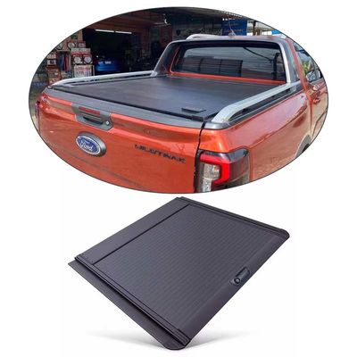 Retractable Roll Up thép mangan hợp kim nhôm Pickup xe tải Bed Cover tonneau Cover