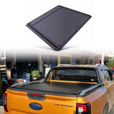 Retractable Roll Up thép mangan hợp kim nhôm Pickup xe tải Bed Cover tonneau Cover