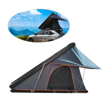 4x4 Offroad chống nước Câm trại Clamshell Tam giác Hard Top Roof Tent Bên ngoài xe ô tô mái nhà trên lều