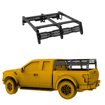 Offroad 4X4 nhôm hợp kim Cargo Roll Bar điều chỉnh Pickup Truck Universal Bed Rack