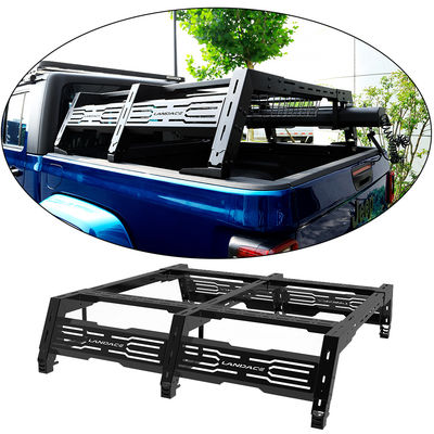 Offroad 4X4 nhôm hợp kim Cargo Roll Bar điều chỉnh Pickup Truck Universal Bed Rack