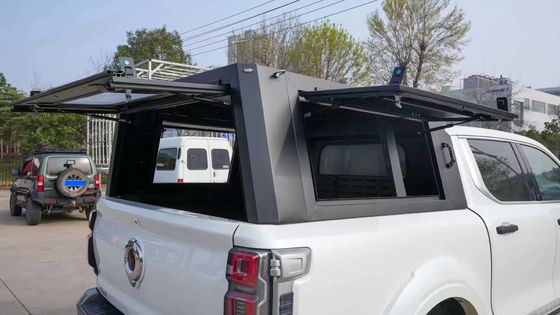 Dịch vụ OEM được chấp nhận hợp kim nhôm Great Wall Tonneau Cover cho GWM POER 80kg Capacity