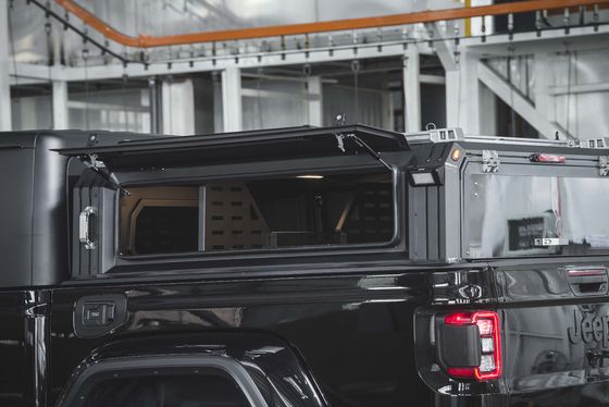 Alloy nhôm xe tải nắp giường Pickup Tonneau nắp giường cao mái hiên cho Jeep Gladiator