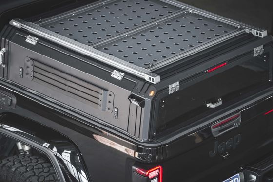 Alloy nhôm xe tải nắp giường Pickup Tonneau nắp giường cao mái hiên cho Jeep Gladiator