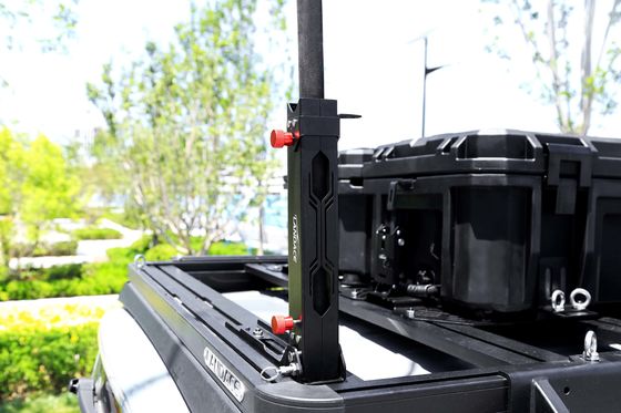 Off Road nhôm hợp kim cờ xe cột Mount Bracket 308 * 98.5 * 51.4mm kết thúc Anodizing