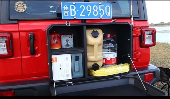 Hộp lưu trữ trên đất liền 4x4 được thiết kế hiệu quả để tổ chức xe tải và công cụ thuận tiện