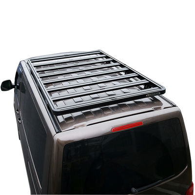 Black Multivan Crossbars Basket Flat Aluminum Alloy Platform Roof Racks cho xe Volkswagen