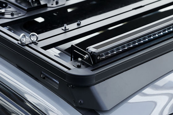 Đen Roof Rack Mount Brackets SUS304 Led Light Bar Mounts Bracket