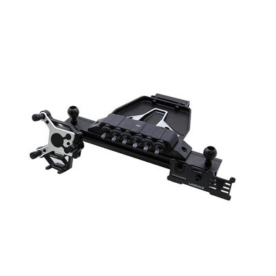 Mechanical Style 6 Gang Switch Panel với máy giữ điện thoại và khung bàn điều khiển trung tâm