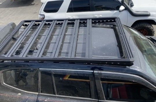 4x4 Thiết bị phụ kiện bên ngoài xe Đàn gầm mái nhà nhôm với bề mặt phủ cao và bột
