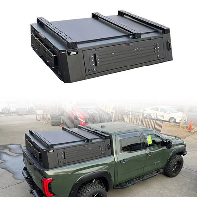 Chất liệu nhôm bền loại cứng Truck Bed Cover Tonneau Cover cho Toyota Tundra 2023