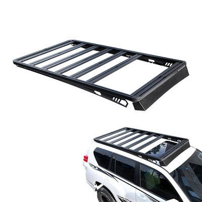 LC300 Thang hành lý trên mái nhà Đen ngoài đường hàng hóa giỏ bột phủ
