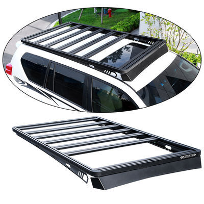 LC300 Thang hành lý trên mái nhà Đen ngoài đường hàng hóa giỏ bột phủ