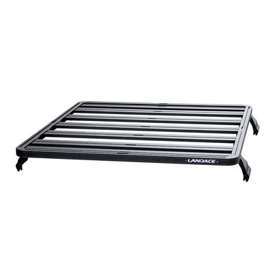 Đá phủ bột đen giá đỡ mái nhà cho LC79 23,5kG Capacity Universal 4WD Aluminium