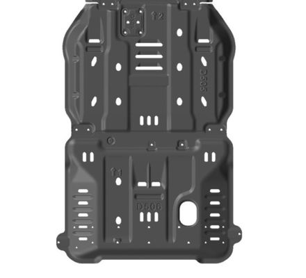 Bảo vệ tấm trượt thép không gỉ cho xe ô tô ngoài đường 2011-2019