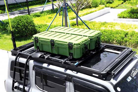 2018 bạc 4WD 4x4 phụ kiện bên ngoài gắn trên giá đỡ mái nhà xe máy hộp dụng cụ hạng nặng