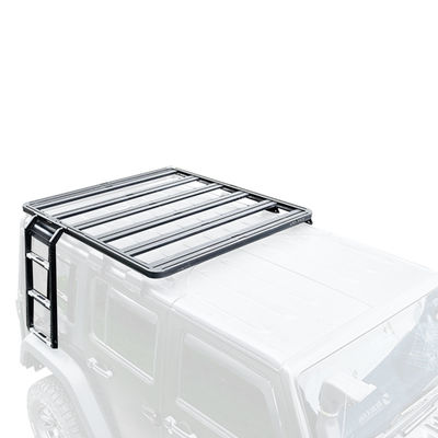 Đồng nhôm 4x4 Thang hàng trên mái nhà cho Jeep Wrangler JK Dễ lắp đặt