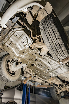 Bộ phủ động cơ Chassis Underbody Guard Board Aluminium Alloy Skid Plate cho Toyota LC100