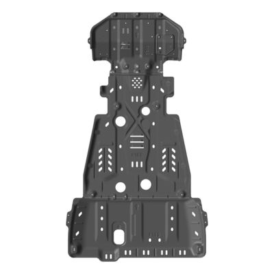 Bộ phủ động cơ Chassis Underbody Guard Board Aluminium Alloy Skid Plate cho Toyota LC100