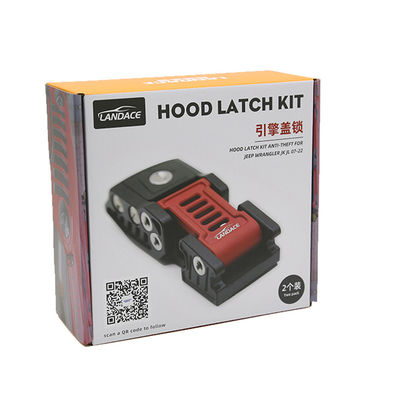 Phân tích ô tô tùy chỉnh trực tiếp khóa nắp xe ngoài đường cho Jeep Wrangler JL hợp kim nhôm