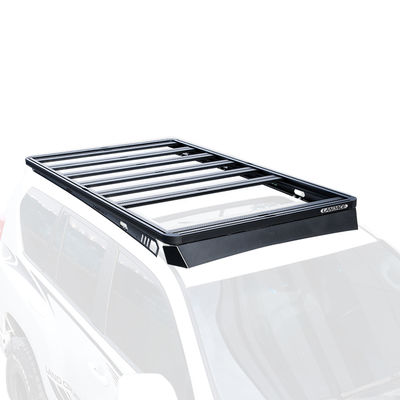 Tháp lắp đặt Đen Powerder phủ nhôm Roof Rack hành lý Cargo Carrier cho LC300