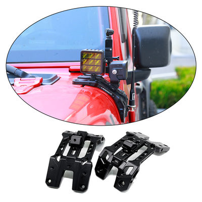 Đẹp anodizing nhôm hợp kim xe lái xe ánh sáng gắn đai cho Jeep Wrangler JL