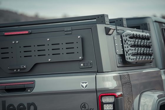 117 Chất hợp kim nhôm đen phủ giường cho Tundra Dodge RAM GMC và TOYOTA Tundra