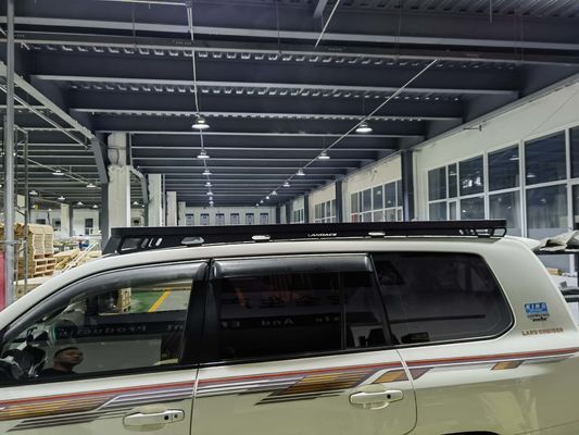 Low Profile Land Cruiser LC200 Roof Rail Rack cho Toyota Prado SUS304 Đứng xương sống