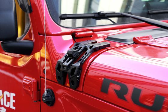 Light Bracket A-Pillar Integrated Lighting System Antenna Holder và Go Pro Mount cho Jeep JL