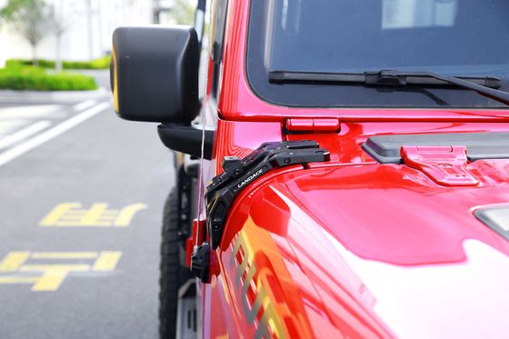 Light Bracket A-Pillar Integrated Lighting System Antenna Holder và Go Pro Mount cho Jeep JL