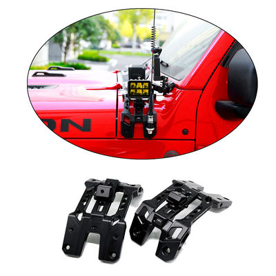 Ống đệm gắn đèn điểm kính chắn gió xe hơi chống gỉ cho Jeep JL hợp kim nhôm