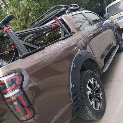 High nhôm xe tải giường Rack Roll Bar để mang theo các mặt hàng dài hơn trên Jeep