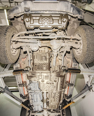 Jeep Wrangler JL 4x4 Skid Plate Set cho động cơ tản nhiệt và chuyển đổi truyền tải Xám