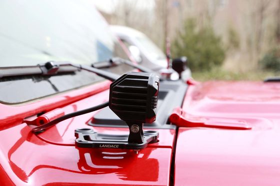 2018-2019 Jeep Wrangler JL phụ kiện nhôm hợp kim A trụ ánh sáng gắn đai