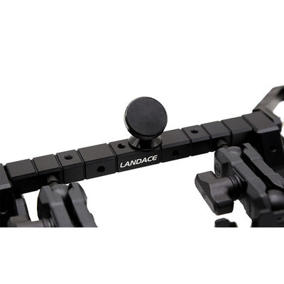 Đường sắt hướng dẫn nhôm anodizing đen cho Jeep Wrangler JL trên bảng điều khiển