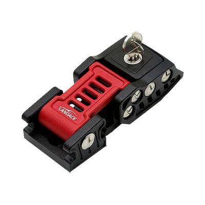Jeep Wrangler Locking Hood Locks Kit với Heavy Duty hợp kim nhôm Đỏ và Đen