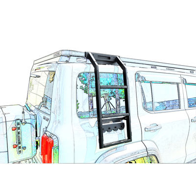 Tank 300 500 SUV phụ kiện 4x4 Offroad Side Ladder Bán cầu thang bên cho năm 2020- Năm
