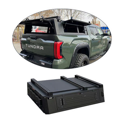 2023 Toyota Tundra Hardtop Canopy Locking Function Hệ thống giá giường xe tải hợp kim nhôm