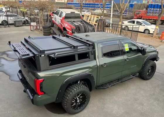 2023 Toyota Tundra Hardtop Canopy Locking Function Hệ thống giá giường xe tải hợp kim nhôm