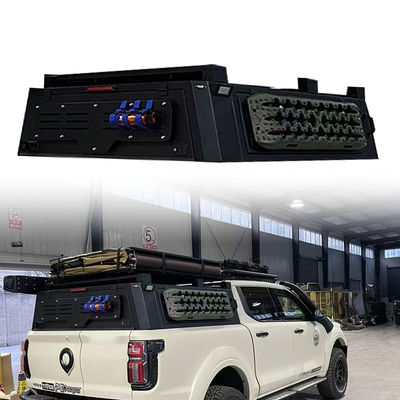 27kg Đen nhôm hợp kim giường thấp cho GWM POER Pick Truck Back Cover Car