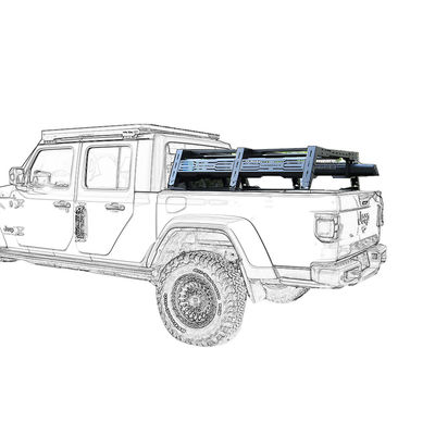 Đồng nhôm Jeep Gladiator thang rack OEM Truck Topper Rack