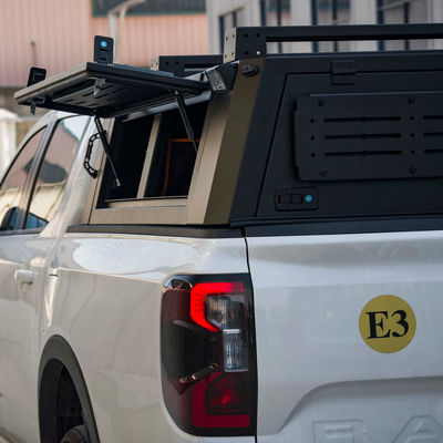 JMC DADAO 4x4 Pickup Truck Canopy Cao- Đen bột phủ Truck Camper Semi-High Bed