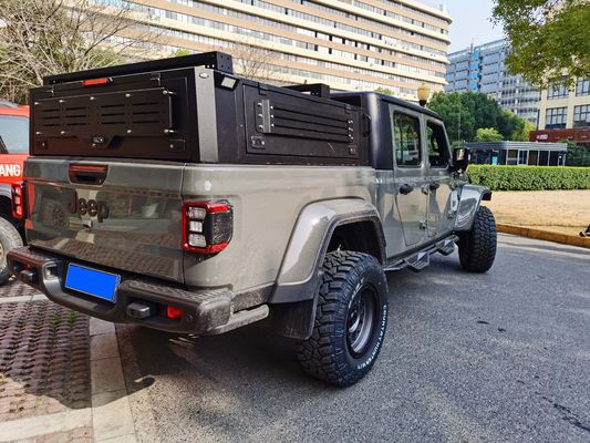Áo chống nước Offroad Truck Canopy Hợp kim nhôm cao cho Jeep Gladiator 170 * 164 * 68