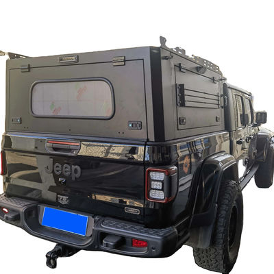 2020- Năm cao giường mái hiên cho Jeep Gladiator 170 * 164 * 68mm Pickup Truck Bed Cover